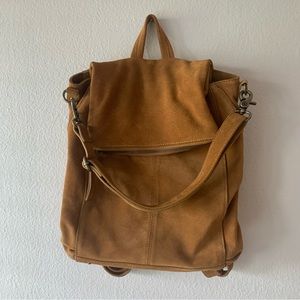 Free People Genuine Leather Camilla Backpack Purse